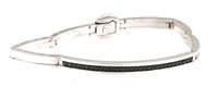 Bracciale Chimento Uomo in Oro bianco Diamante Black 82408830